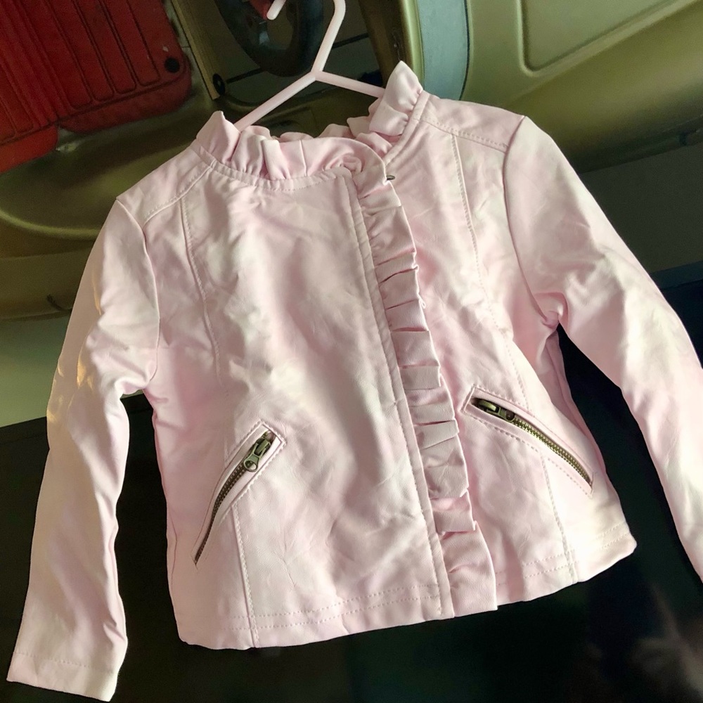 Oshkosh Pink Moto Jacket